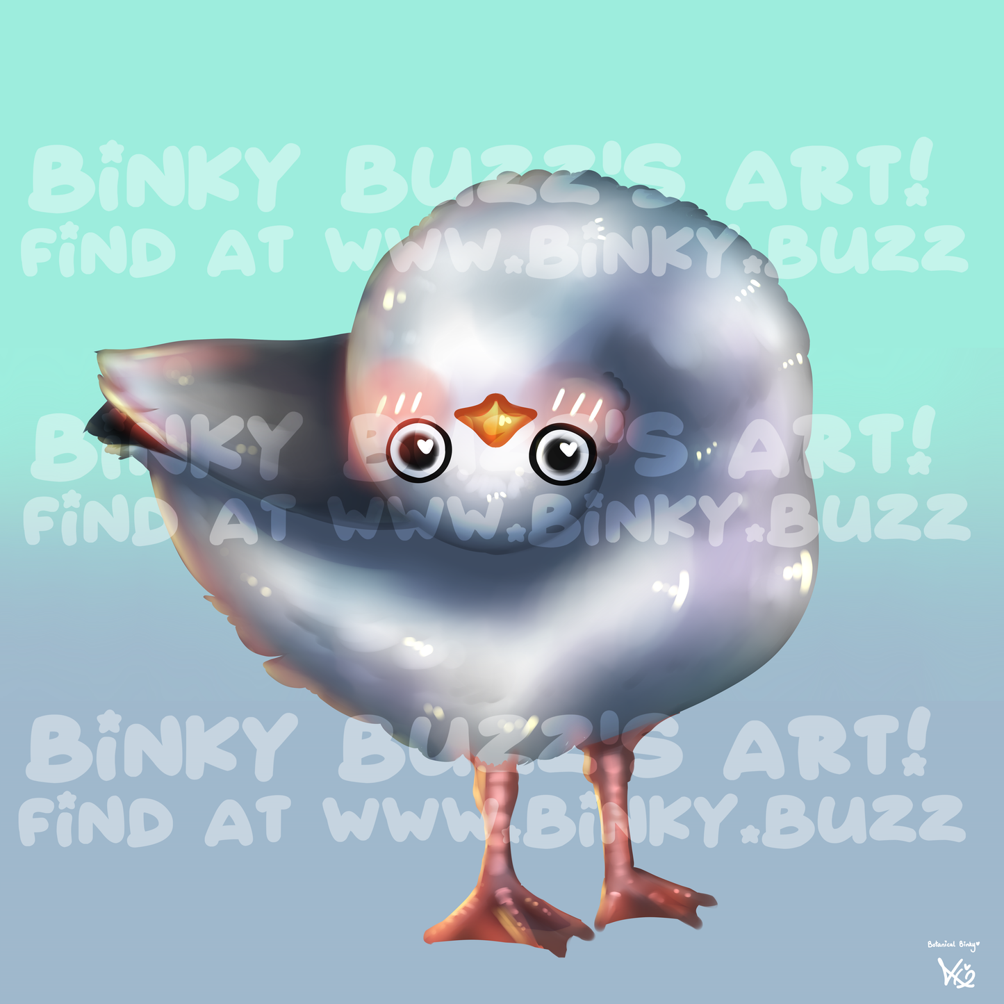 Spiral Gull (Good) Square Print