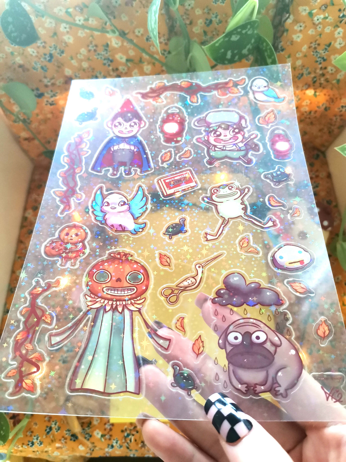 Over the garden wall (OTGW) sticker sheet