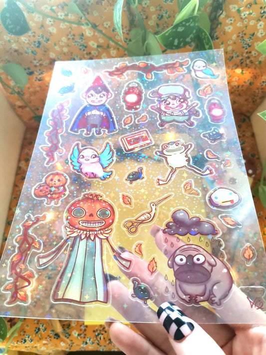 Over the garden wall (OTGW) sticker sheet