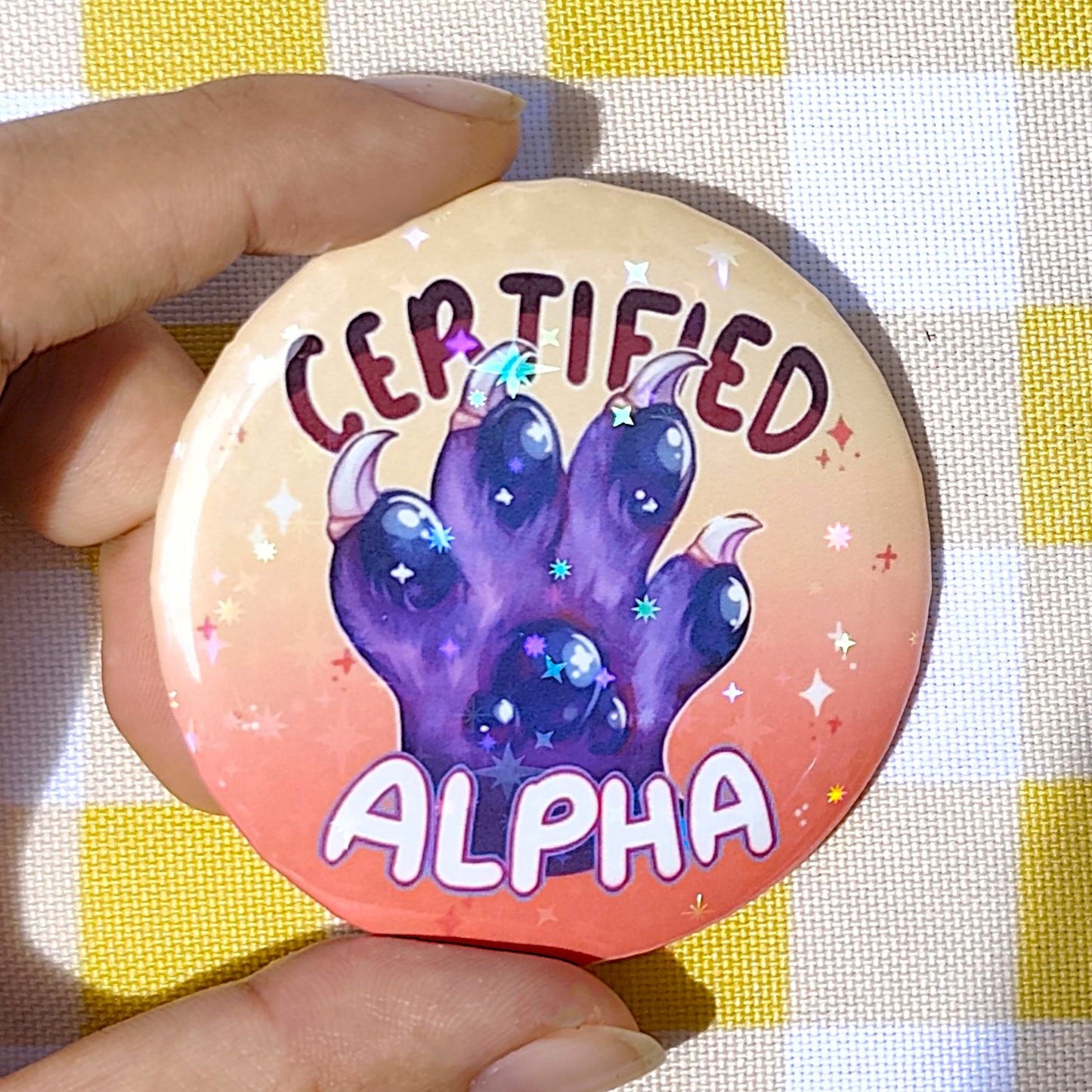 Alpha Beta Omega (Omegaverse) Pin and Sticker Blind Bags!
