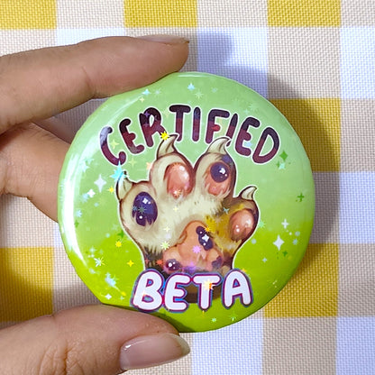 Alpha Beta Omega (Omegaverse) Pin and Sticker Blind Bags!