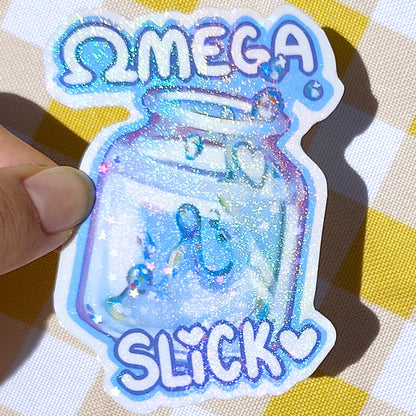 Alpha Beta Omega (Omegaverse) Pin and Sticker Blind Bags!