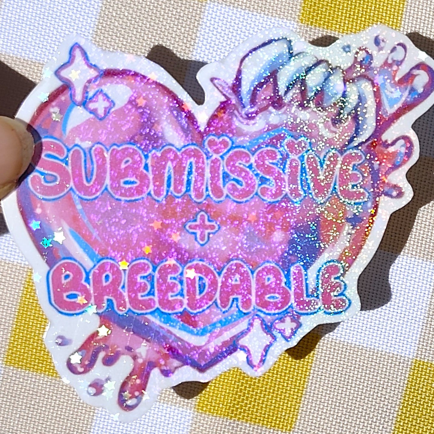 Alpha Beta Omega (Omegaverse) Pin and Sticker Blind Bags!