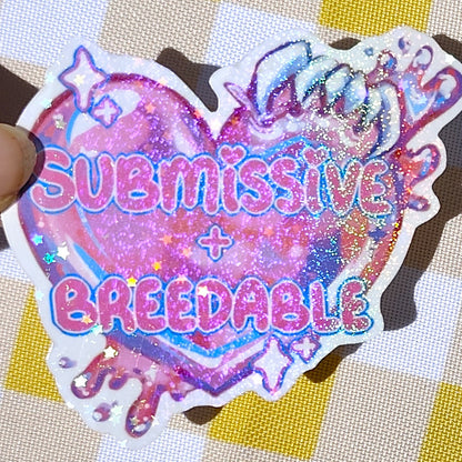 Alpha Beta Omega (Omegaverse) Pin and Sticker Blind Bags!