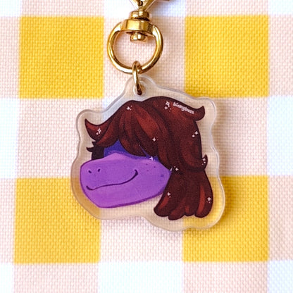 Deltarune Character Acrylic Charm (Double sided)