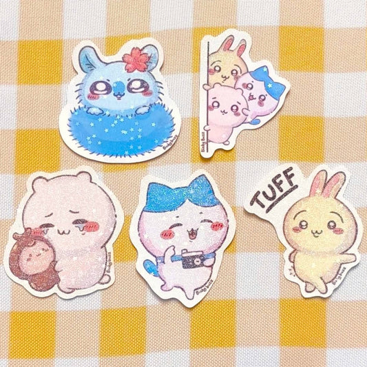 Chiikawa Holographic Vinyl Stickers
