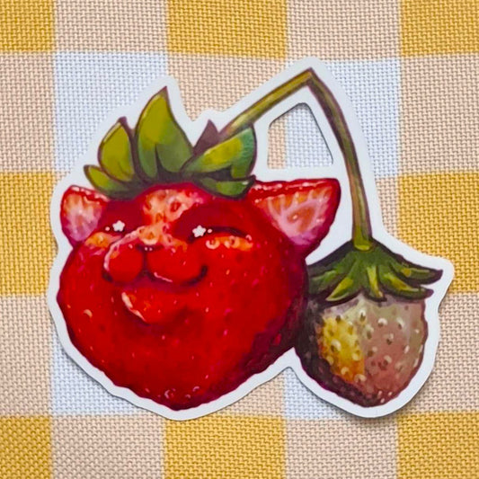 Fruit Cat Vinyl Stickers!