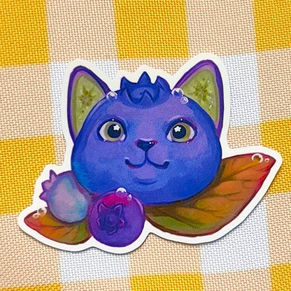 Fruit Cat Vinyl Stickers!
