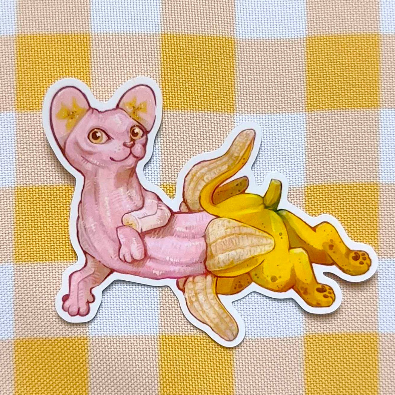 Fruit Cat Vinyl Stickers!