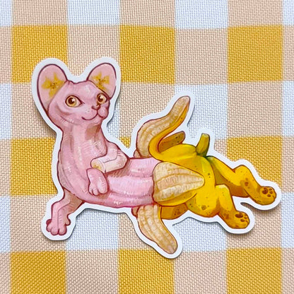 Fruit Cat Vinyl Stickers!