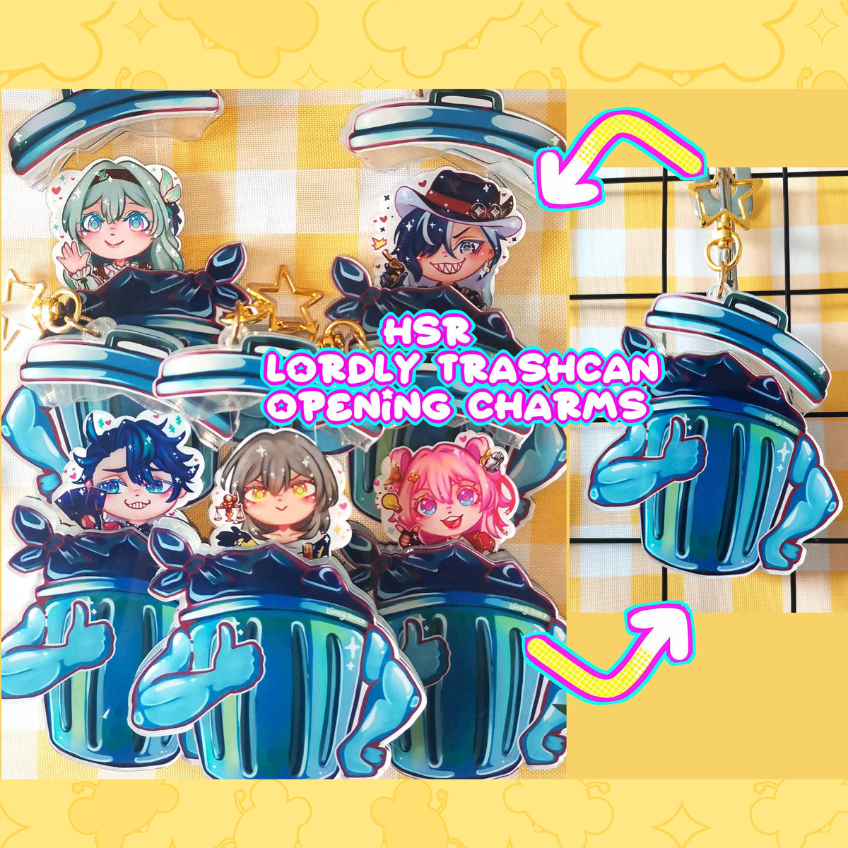Honkai Star Rail Opening Charms ( HSR ) Waifu/Husbando in a Lordly Trashcan!