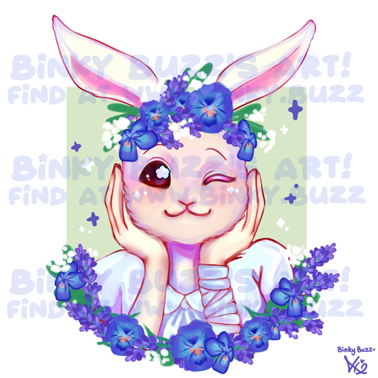 Beastars Haru Square Print