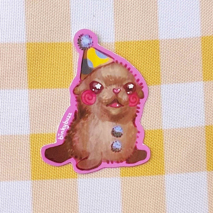 Jumbo Clown Seal Stickers