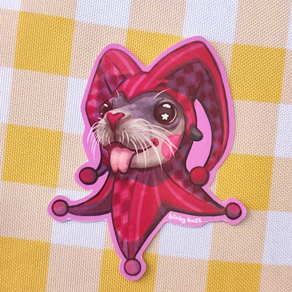 Jumbo Clown Seal Stickers