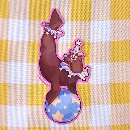 Jumbo Clown Seal Stickers