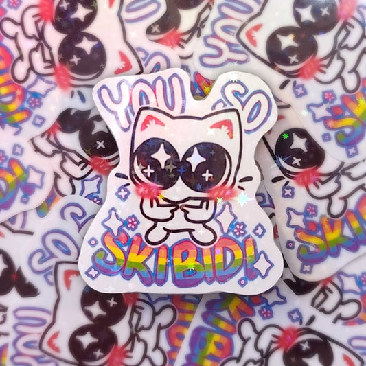 U so skibidi sticker!