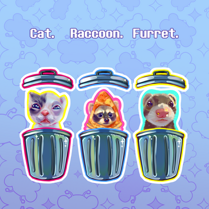Meme Animal in Trashcan Opening Charms!